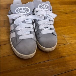 Grey adidas campus 00s